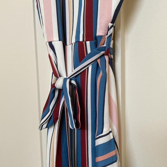 NEVER WORN Striped Mini Dress - Picture 3 of 4